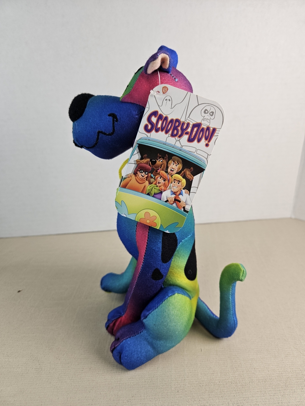 Chibi Scooby Doo Gradient Collection Rainbow Plush Doll NEW With Tags - Picture 4 of 8